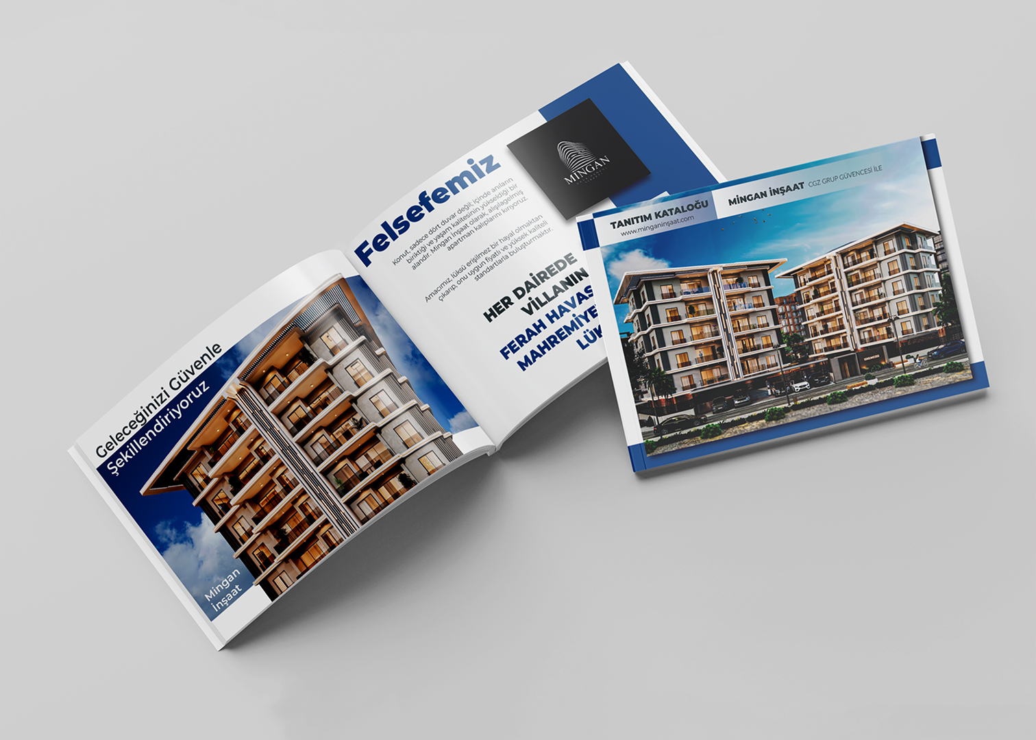 Katalog Tasarımı - Mingan İnşaat Görseli
